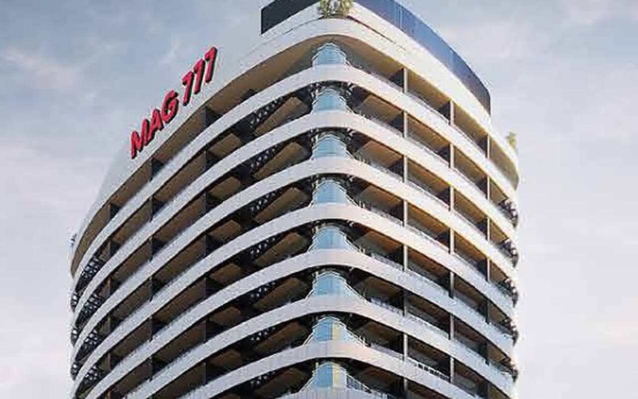 MAG 777 branded residence tower in Dubai.