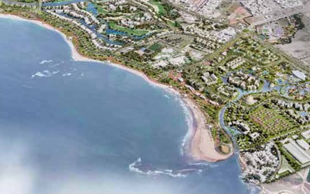 Marsa Zayed waterfront development, reflecting MAG's marine and freight interests.